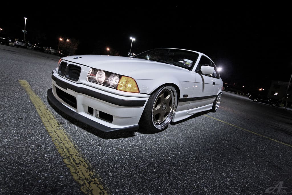 1996 BMW M3 with 17x8.5 Hamman PG-1 wheels
