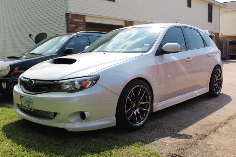 2011 Subaru Impreza WRX with 18x9.5 Rota Torque wheels