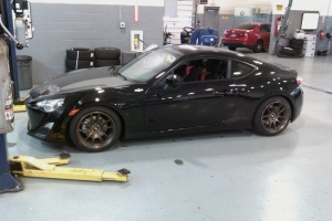 2013 Subaru BRZ with 17x9 Rota Torque wheels