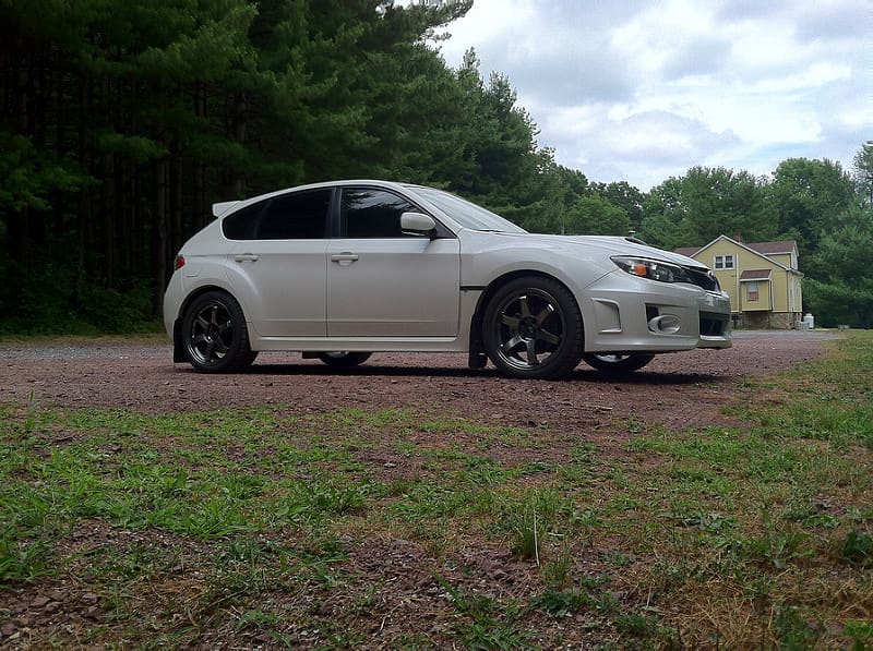 2011 Subaru Impreza WRX with 18x8.5 Rota Grid wheels