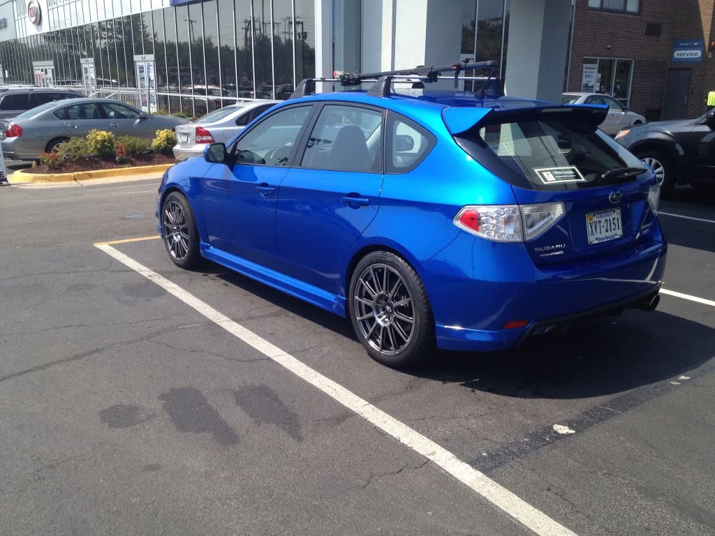 2011 Subaru Impreza WRX with 18x8 Rota Gravel wheels