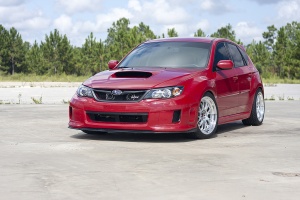 2011 Subaru Impreza WRX with 18x9.5 Rota MXR wheels
