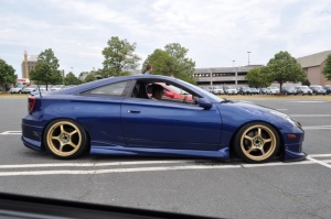 2001 Toyota Celica with 17x7.5 Gramlights 57C wheels