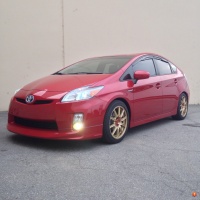 2010 Toyota Prius with 17x7.5 OEM Subaru STi 04 wheels