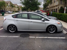 2012 Toyota Prius with 17x7.5 SSR Competition wheels
