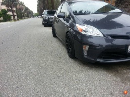2012 Toyota Prius with 18x8.75 wheels