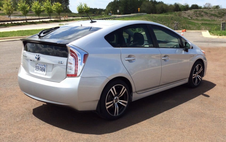 2012 Toyota Prius with 18x8 Moda MD16 wheels