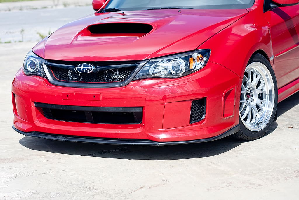 2008 Subaru Impreza with Rota wheels