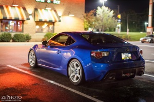 2013 Subaru BRZ with 17x9 Rota Grid wheels