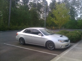 2008 Subaru Impreza with 18x8.5 Rota Gravel wheels