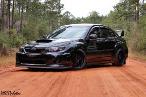 2011 Subaru Impreza WRX with 18x10 Rota SVN-R wheels