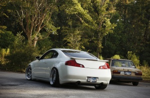 2005 Infiniti G35 with 19x9.5 Work Meister S1 3pc wheels