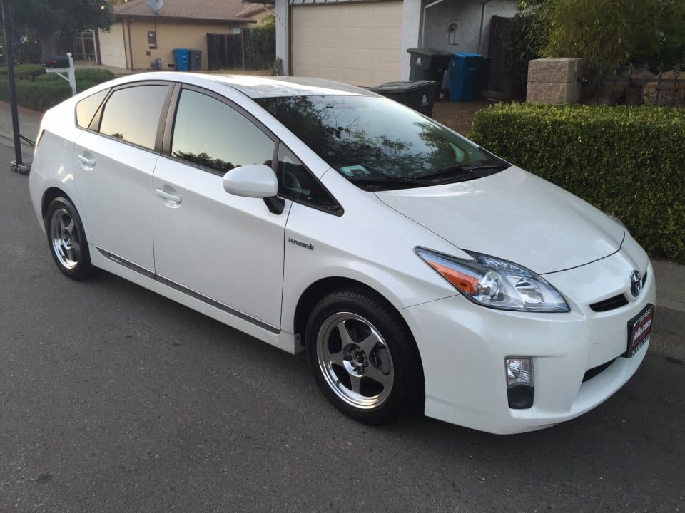 2011 Toyota Prius with 16x7 Rota Slipstream wheels