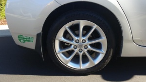 2012 Toyota Prius Plug-in with 17x7 OEM Lexus CT200h wheels