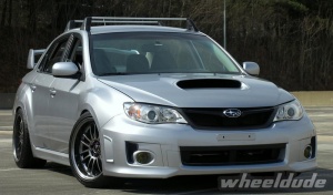 2012 Subaru Impreza with 18x10 Rota SVN-R wheels