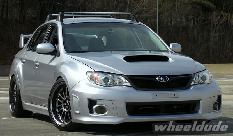 2012 Subaru Impreza with 18x10 Rota SVN-R wheels