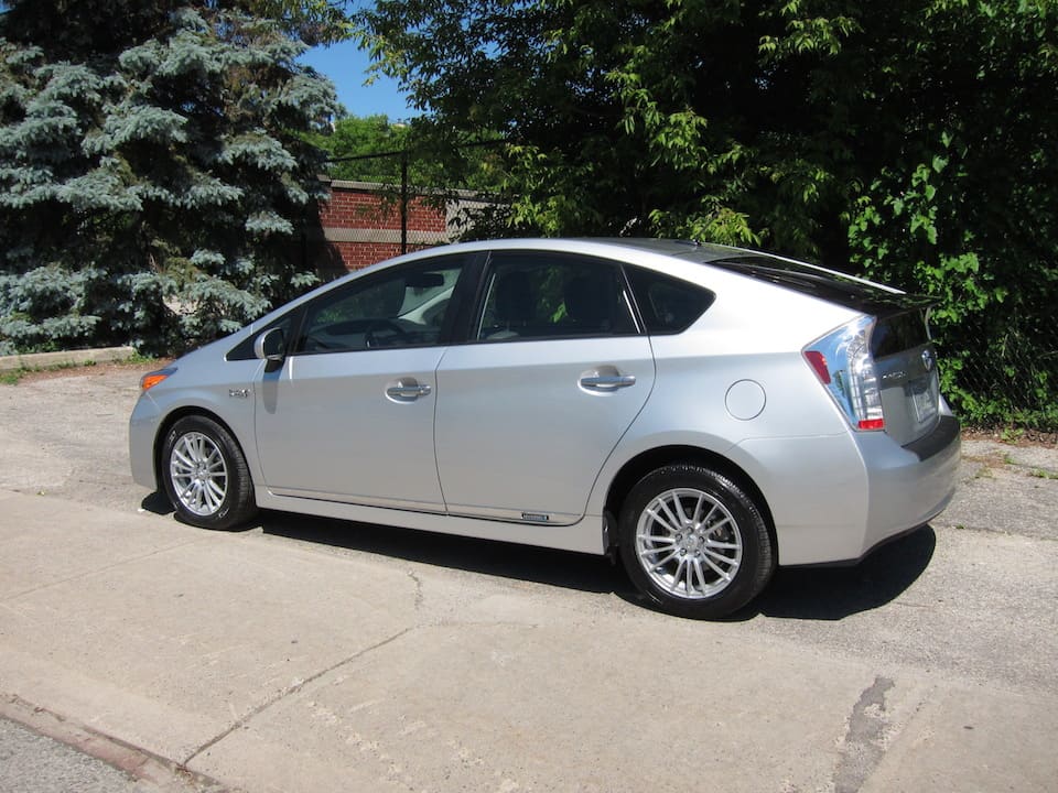 2013 Toyota Prius Plug-in with 16x7 WedSport SA-15R wheels