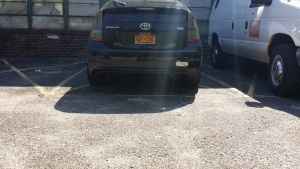 2010 Toyota Prius with 18x8.5 wheels