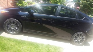 2014 Toyota Prius with 18x7.5 wheels