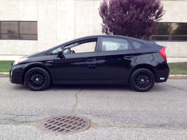 2015 Toyota Prius with 17x7.5 wheels