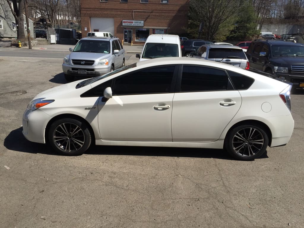 2010 Toyota Prius with OEM Scion FR-S wheels