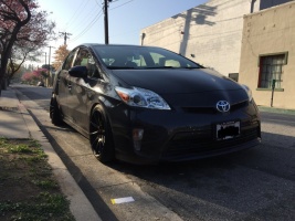 2012 Toyota Prius with 18x8.75 wheels
