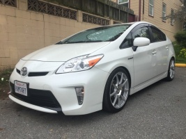 2014 Toyota Prius with 18x8 TSW Interlagos Rotary Forged wheels