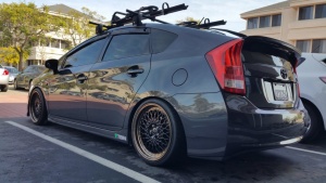 2011 Toyota Prius with 18x8.5 JNC wheels