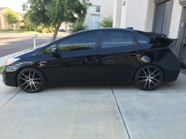 2014 Toyota Prius with 18x8 Platinum 412 Opulent wheels