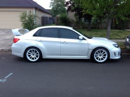 2011 Subaru Impreza WRX with Rota wheels