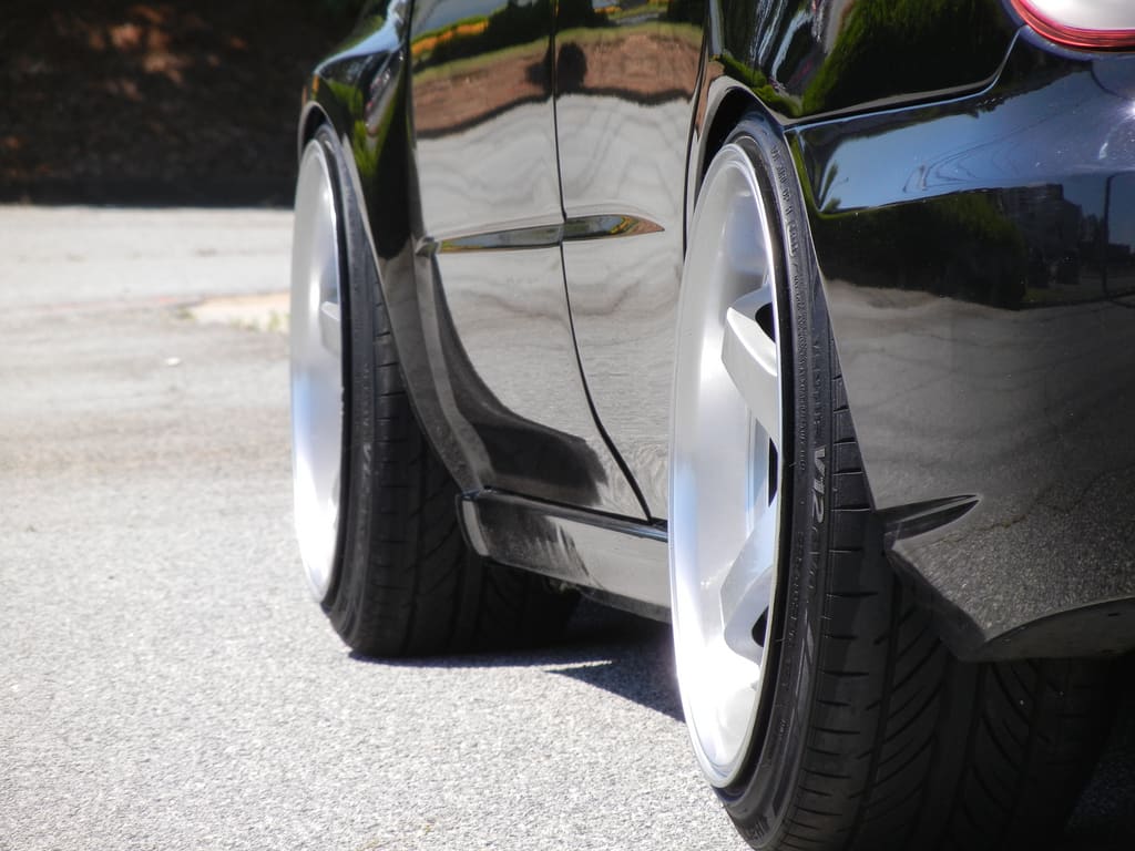 2009 Subaru Impreza with 18x10 Rota SVN-R wheels