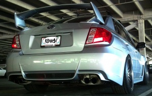 2010 Subaru Impreza with 18x10 Rota SVN-R wheels