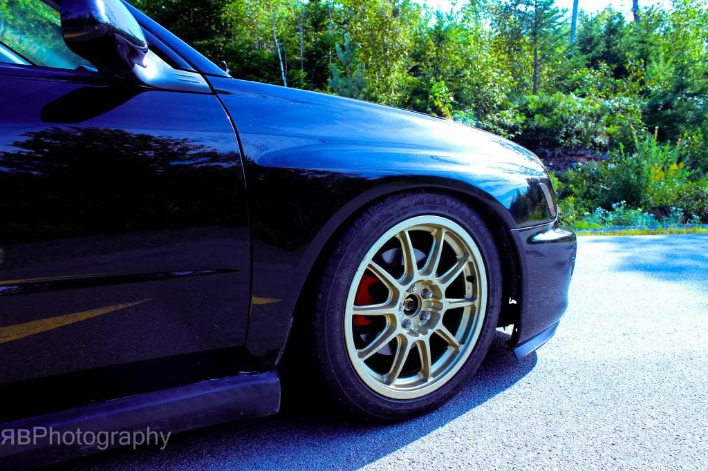 2003 Subaru Impreza with 17x7.5 Rota Tarmac I wheels