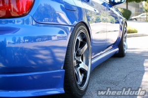 2003 Subaru Impreza with 17x9 Rota RT5 wheels