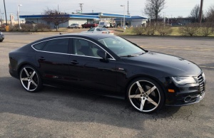 2012 Audi A7 with Lexani Invictus wheels