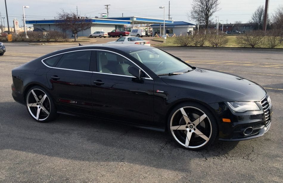 2012 Audi A7 with Lexani Invictus wheels