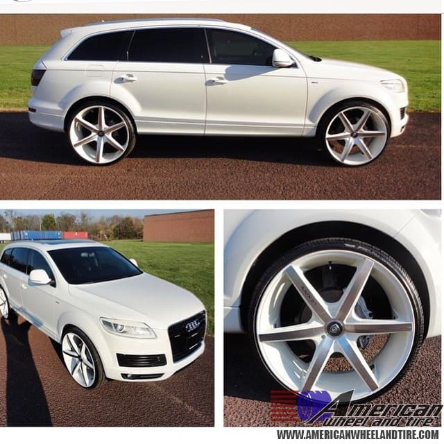 2013 Audi Q7 with Lexani R-Six wheels