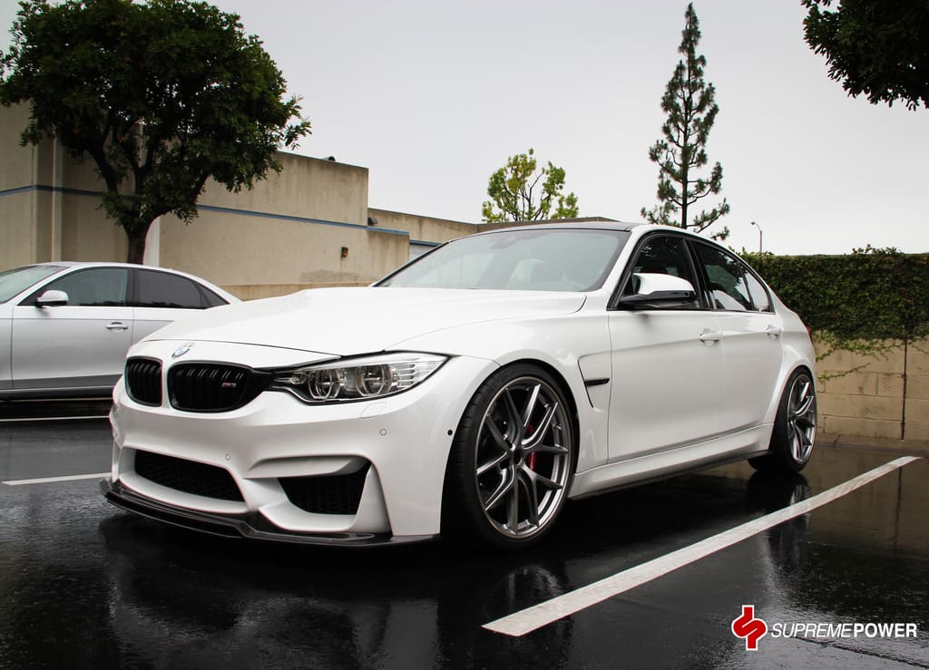 2016 BMW M3 with 20x9 BBS CI-R wheels