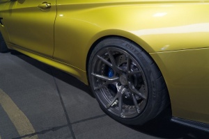 2016 BMW M4 with 19x10 Velos S3 wheels