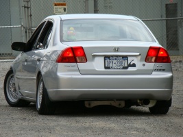 2001 Honda Civic with 15x7 BBS MAHLE wheels