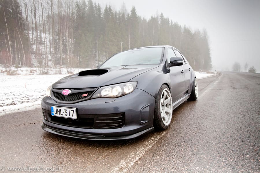2011 Subaru Impreza WRX with 18x10 Rota wheels