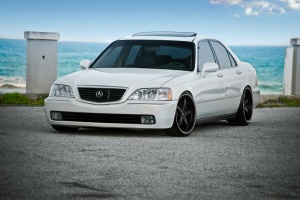 1999 Acura RL with 19x8.5 CCW SP500 wheels