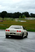 1992 Nissan R31-R34 Skyline 2dr with 17x8 Rays Engineering Volk Racing GT-7 wheels
