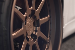 2016 BMW M3 with 20x10 Strasse R10 wheels