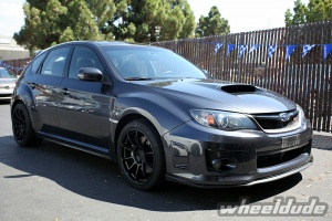 2014 Subaru Impreza WRX with 18x9.5 Rota SS10 wheels