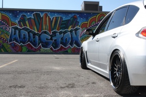 2013 Subaru Impreza WRX with 18x10 Rota SVN wheels