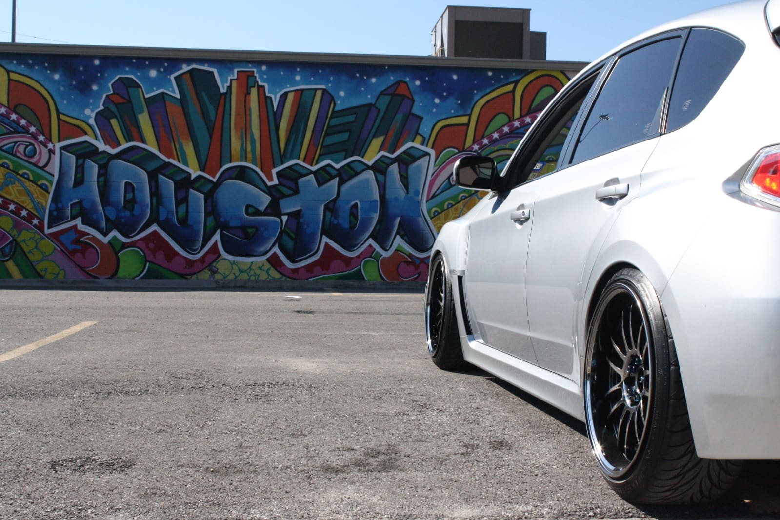 2013 Subaru Impreza WRX with 18x10 Rota SVN wheels