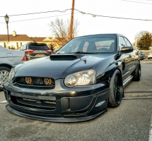 2004 Subaru Impreza WRX with 18x10 Rota wheels
