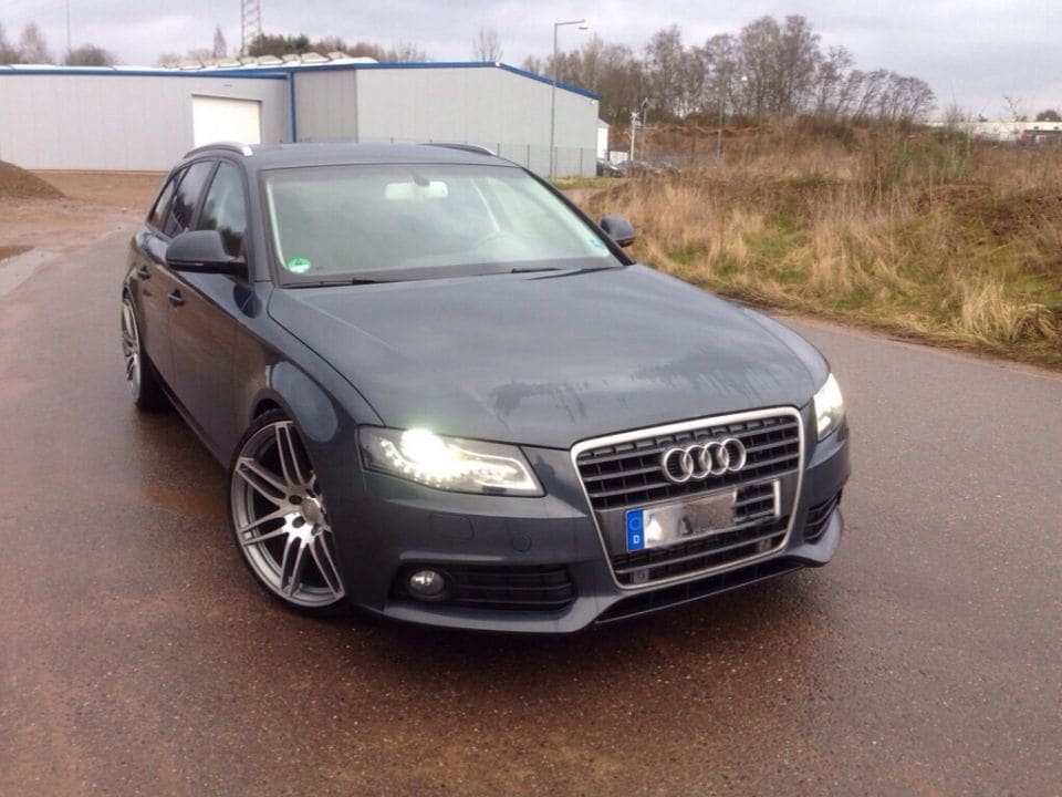 2011 Audi A4 with 20x9 OEM Audi A7 wheels