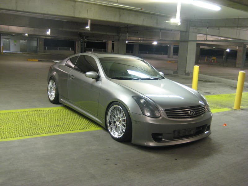 2003 Infiniti G35 with 19x9.5 Work Wheels VS-XX wheels